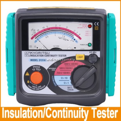 Kyoritsu 3131A Insulation/Continuity Tester